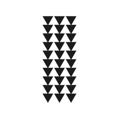 Hawaiian Tribal Triangle Vinyl decal Hawaiian laptop car sticker