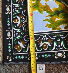 Vintage ATC New York 100% Cotton Wall Tapestry 54.5″x34.5″ African Lion #57114