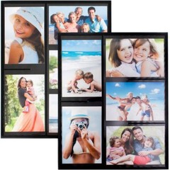 Fridge Magnetic Picture Collage Frames by Wind & Sea, Displays 10 – 4×6 Photos