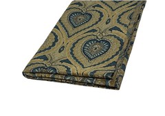 Beautiful Luxury Tapestry Printed Textile Fabric Decor Wall Table Bed Green Blue