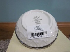 Ring Dish Holder Lenox Porcelain China Rhinestones Engagement Bridal Gift New
