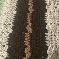 Handmade Afghan Hand Crocheted Blanket NEW Size 78in x 56in Multicolored Throw