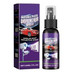 30ml Car License Plate Number Car Transparent Coating Spray Concealer