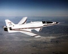 X-29 AIRCRAFT IN FLIGHT NASA PHOTOGRAPH PHOTO PRINT