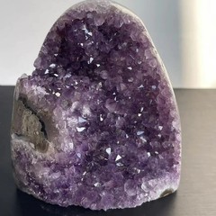 🏛 Modern Decorative Statue Raw Quartz Geode 500-600 Gr ✨ Ornament
