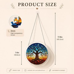 Charming Butterfly Acrylic Puzzle Suncatcher, DIY Suncatcher Puzzle Kit Window