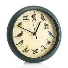 Sangtai Singing Bird Clock 8 Inch Quartz Wall Decor 25th Edition – FREE SHIPPING