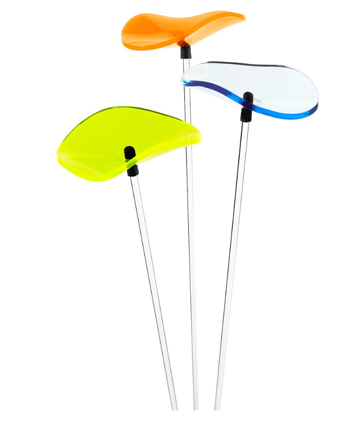 Lucille Sun Bouquet Modern Sun Catchers Yard Decorations 3Pcs Friends Multicolor