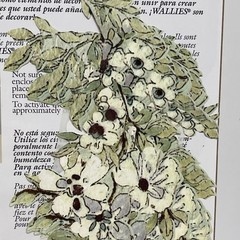 15 Dogwood Branch WALLIES BORDER CUTOUTS