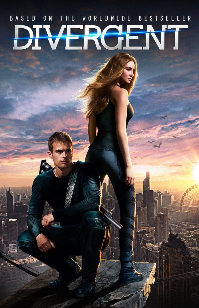 AA1066 Divergent Film By Neil Burger 2014 Movie Poster 11×17